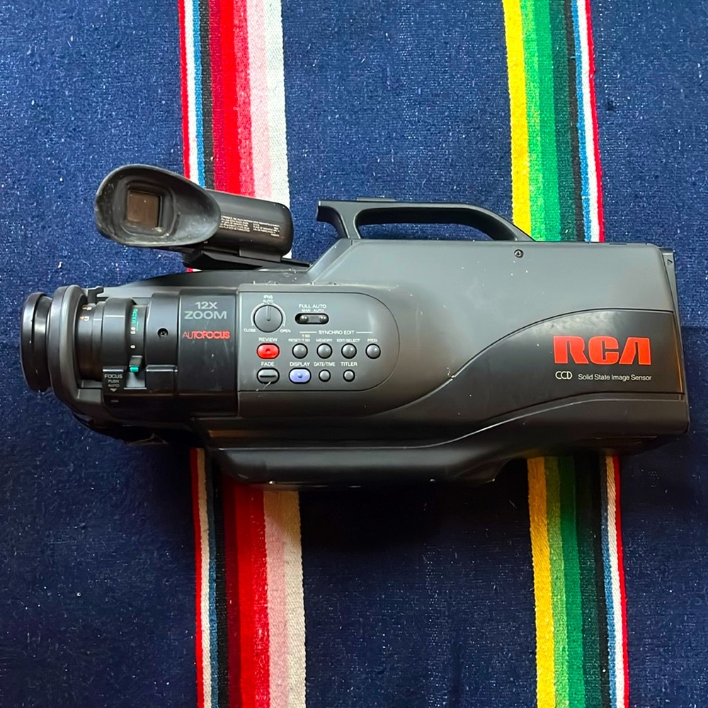 RCA VHS camcorder